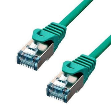 shumee ProXtend CAT6A S/FTP CU LSZH Ethernet kabel zelene barve 15 m, 6ASFTP-15GR
