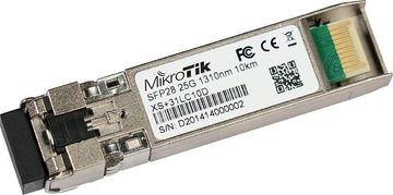 Mikrotik MikroTik SFP/SFP+/SFP28 1/10/25G SM 10km 1310nm XS+31LC10D modul, optično vlakno, 25000 Mbit/s, SFP28, LC (UPC), 10000 m, 1310 nm, XS+31LC10D
