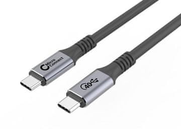 MicroConnect Kabel USB-C 0,5 m 100 W 40 Gbps USB4