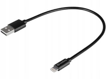shumee Sandberg USB>Lightning MFI kabel 0,2 m 441-40