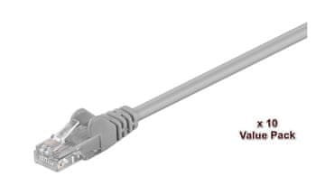 MicroConnect U/UTP CAT5e 2m siv 10 kosov