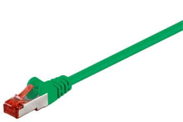 MicroConnect S/FTP CAT6 0,15 m zelen LSZH