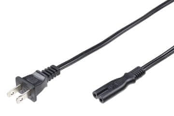 MicroConnect Napajalni kabel US tip B-C7 1,8 m