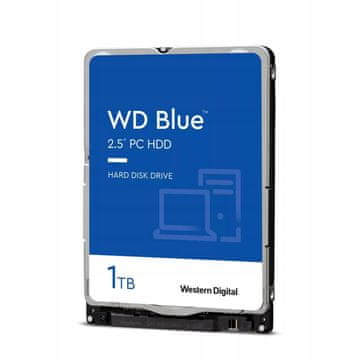shumee Western Digital Blue Mobile HDD 1TB SATA 6Gb/s, WD10SPZX