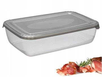 shumee Posoda za shranjevanje hrane Plast Team Polar 2,9 L siva