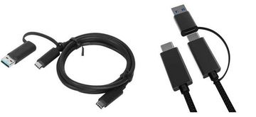 MicroConnect Kabel USB-C z adapterjem USB 3.0 A