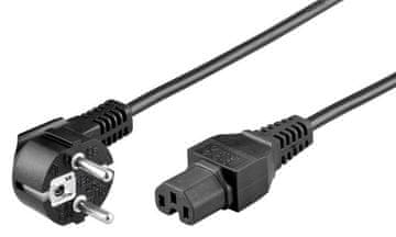 MicroConnect MicroConnect Schuko napajalni kabel - C15 2 m