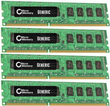 shumee CoreParts 32GB 1600MHz DDR3 Major DIMM pomnilniški modul - komplet 4x8GB, MMG2458/32GB