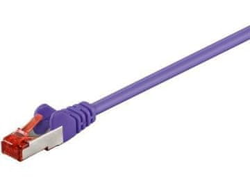 MicroConnect S/FTP CAT6 0,15 m vijoličen LSZH PiMF (pari v kovinski foliji) 4x2xAWG 28, CU, SSTP60015P