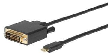 MicroConnect Adapter MicroConnect USB-C - DVI-D (24+1) Dual-Link