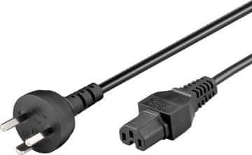 MicroConnect Napajalni kabel Danska EDB-C15 1,8 m