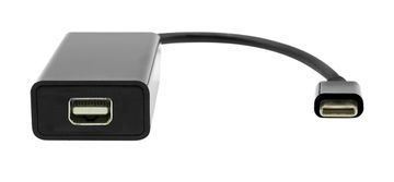 ProXtend Kabel ProXtend USB-C na Mini DP, 20 cm, črne barve, USBC-MINIDP-0002
