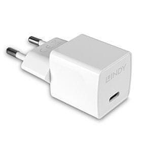 Lindy 20W USB Type-C GaN polnilnik, 73410