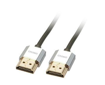 shumee Lindy Cromo Slim visokohitrostni A/A HDMI kabel, 2 m, 41672