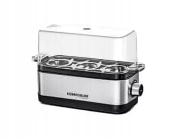 shumee ROMMELSBACHER KUHALNIK JAJC ZA 3 JAJCA SREBRN 350 W