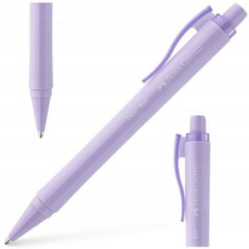 shumee FABER-CASTELL Dnevni avtomatski kemični svinčnik z modrim polnilom XB LILAC
