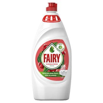 shumee Tekočina za pomivanje posode Fairy z granatnim jabolkom 900 ml