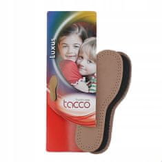 shumee aG724 OTROŠKI USNJENI VLOŽKI ZA ČEVLJE TACCO 31