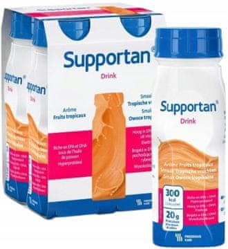 shumee Supportan NAPITEK z okusom tropskega sadja 4 x 200 ml