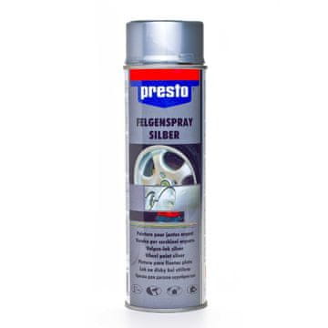 MOTIP DUPLI PRESTO srebrna barva v spreju za aluminijasta platišča 500 ml