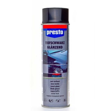 MOTIP DUPLI Akrilna barva v spreju Gloss Black 500 ml PRESTO