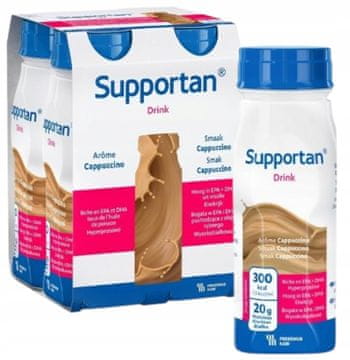 shumee Podporni napitek ali koktajl kapučino 4 x 200 ml