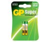 GP SUPER ALKALINE AAAA / LR61 Super alkalne baterije za enkratno uporabo AAAA, 1,5 V, 2 kosa, 151023