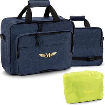 shumee KOLESARSKA TORBA ZA PRTLJAGO ZA PRENOSNIK NEPREMOČLJIVA Z ROČAJI 15,6"" RFID