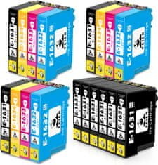 shumee 18x ČRNILO ZA EPSON 16 16XL WF-2630 WF-2750 WF-2510 WF-2530 WF-2760 WF-2660