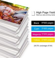 shumee 18x ČRNILO ZA EPSON 16 16XL WF-2630 WF-2750 WF-2510 WF-2530 WF-2760 WF-2660