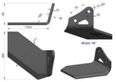 shumee Desni bočni lemež, aplikacija Kongskilde Delta Flex, Waryński