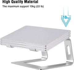 shumee STOJALO ZA PRENOSNIK STOJALO ZA MONITOR NASTAVLJIVA PODLOGA