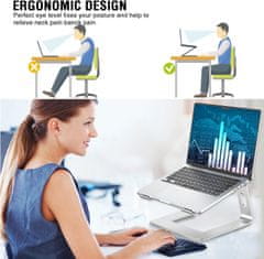 shumee STOJALO ZA PRENOSNIK STOJALO ZA MONITOR NASTAVLJIVA PODLOGA