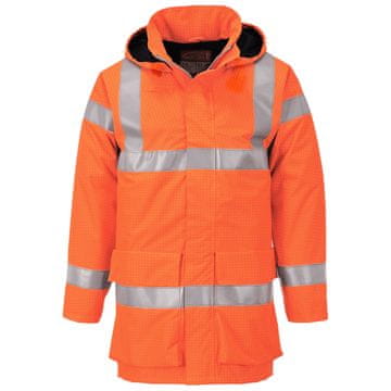 shumee Dežna jakna Bizflame Multi Lite Hi-Vis - oranžna XXL