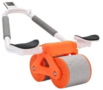 shumee Trenažer za trebušne mišice s kolesom za trening trebušnih mišic (8379)