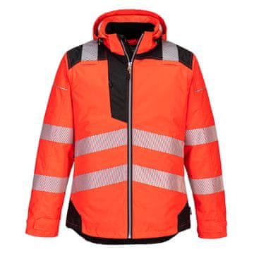 shumee Zimska jakna PW3 Hi-Vis - rdeča/črna XXXL