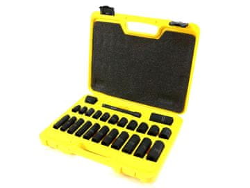 shumee 3/8" komplet udarnih ključev, 25 kosov, Waryński