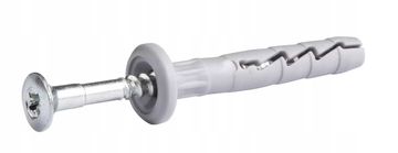 shumee Hitromontažni zatič 6x80mm z ovratnikom 100 kosov
