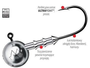 shumee JIG GLAVICA MUSTAD BIG GAME ŠT. 12/0 25G 3 KOS 790-250-120