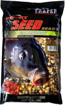 shumee Traper MIX Natural Grain Corn Groundbait 1kg za krapa, orade in linja |3001