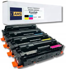 shumee 4x toner pre sadu Canon CRG-055H CMYK s čipom i-SENSYS LBP664Cx MF744Cdw