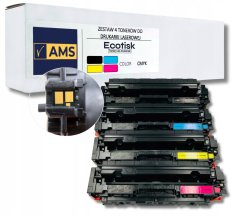 shumee 4x toner pre sadu Canon CRG-055H CMYK s čipom i-SENSYS LBP664Cx MF744Cdw