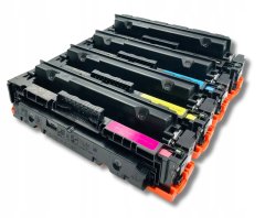 shumee 4x toner pre sadu Canon CRG-055H CMYK s čipom i-SENSYS LBP664Cx MF744Cdw