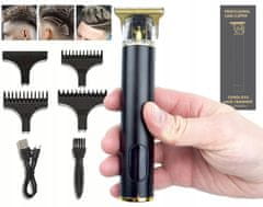 shumee STRIŽNIK ZA BRADO TR13 Z 3 GLAVNIKI IN BRIVNIKOM Z LCD-ZRAKOM