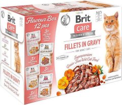 shumee Brit Care Cat Adult Filets in Gravy mačja hrana 12x85 g