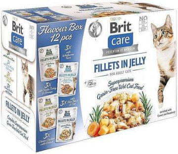 shumee Brit Care Cat Adult Filets in Jelly hrana za mačke 12x85 g