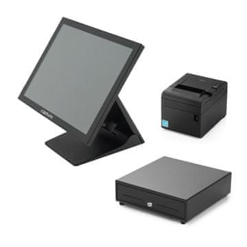 shumee Komplet POS Stingray J6412 z Win10 + CA-PP-10000B + CA-CD330-480B, CA-PIB-102
