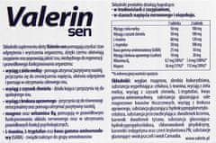 Aflofarm Tablete Valerin Sen, za težave z uspavanjem, prehransko dopolnilo 20 kosov.