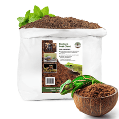 shumee BioCoco šotni substrat Giant, kokosova vlakna, kokosova šota 200 l, pripravljen za uporabo v terariju