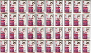 shumee TROPI mokra mačja hrana z govedino v omaki 415 g x 40 kos GOVEDINA